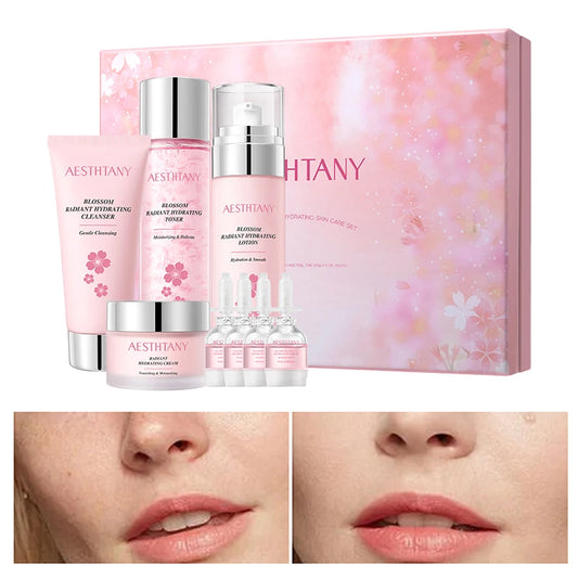 Moisturizing10pieces skin care set, hydrating, moisturizing, whitening and moisturizing essence