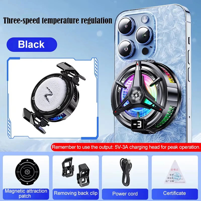 Cooling Fan Mobile Cooling Phone Fan for Cell Phone Cooler