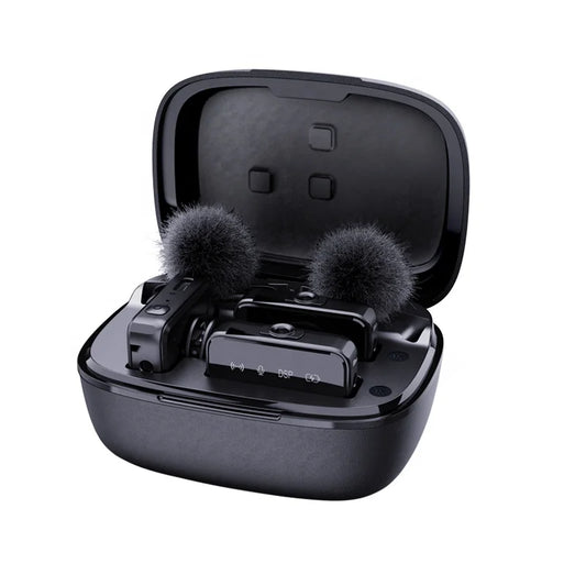Wireless Mic Wireless Microphone Transmitter Wireless Go 2 with 50m Transmission and Big Charging case