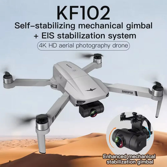 KF102 GPS RC Drone HD 4K Camera Professional 1200m Transmission