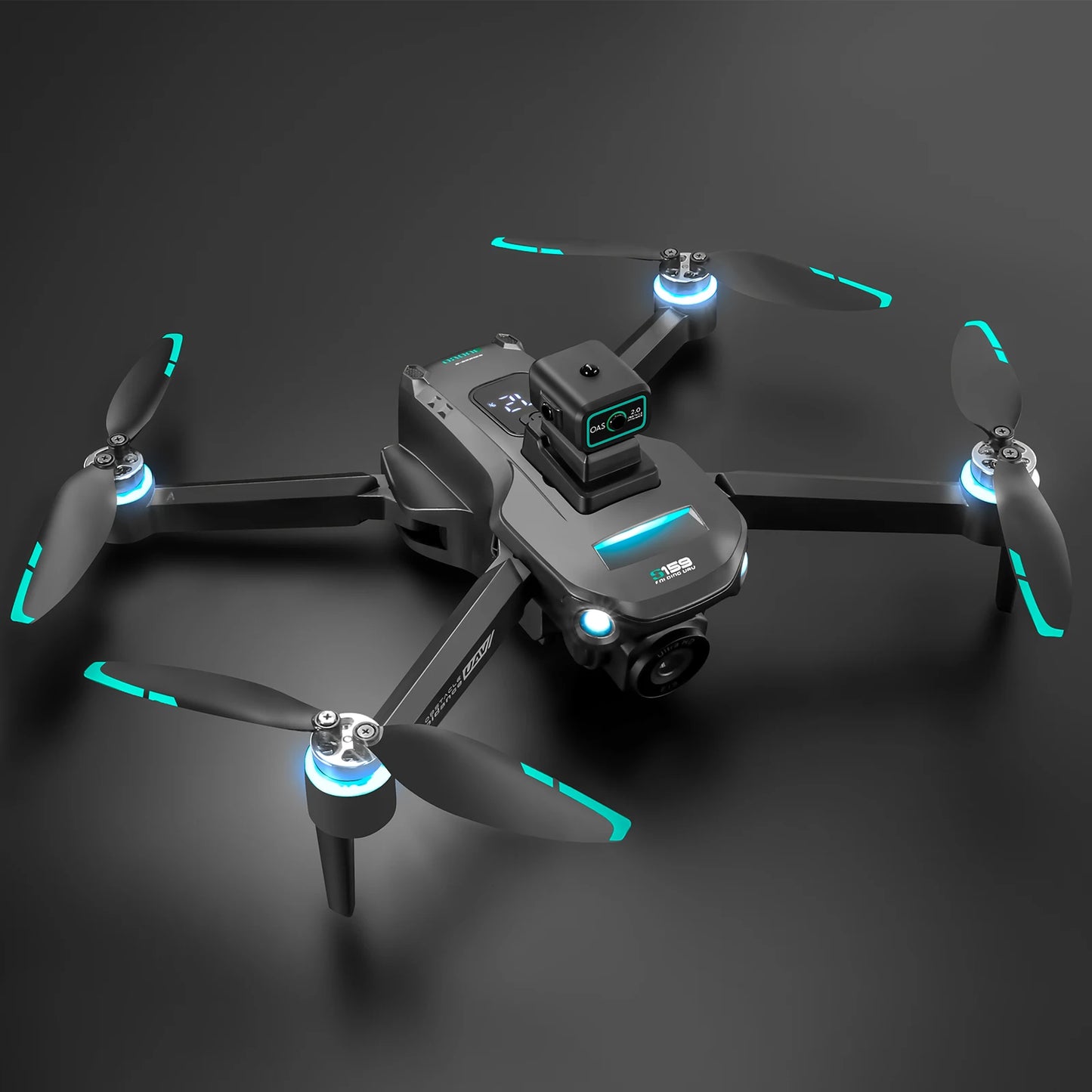 Hoshi S159 GPS RC Drone 4K Professional Drone HD Camera 5G Brushless Quadcopter Optical Flow Drone Remote Control with Screen