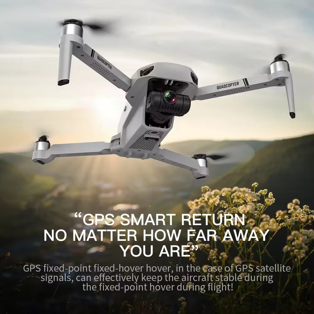 KF102 GPS RC Drone HD 4K Camera Professional 1200m Transmission Drone Brushless Motor Foldable Quadcopter Drone