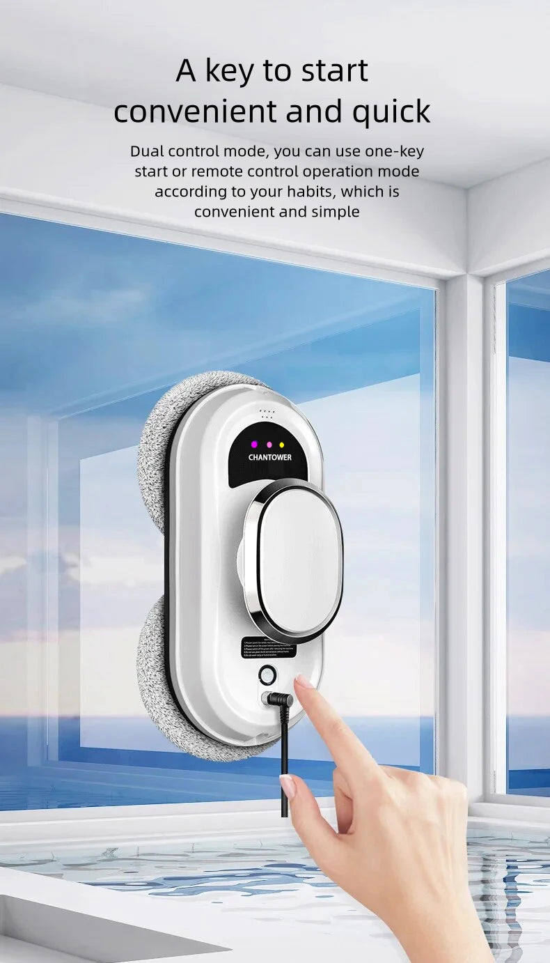 Intelligent Window Cleaning Robot Vacuum Cleaner Robot