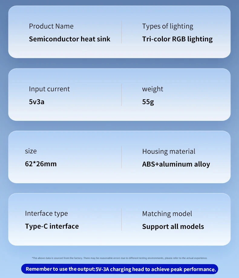 Cooling Fan Mobile Cooling Phone Fan for Cell Phone Cooler