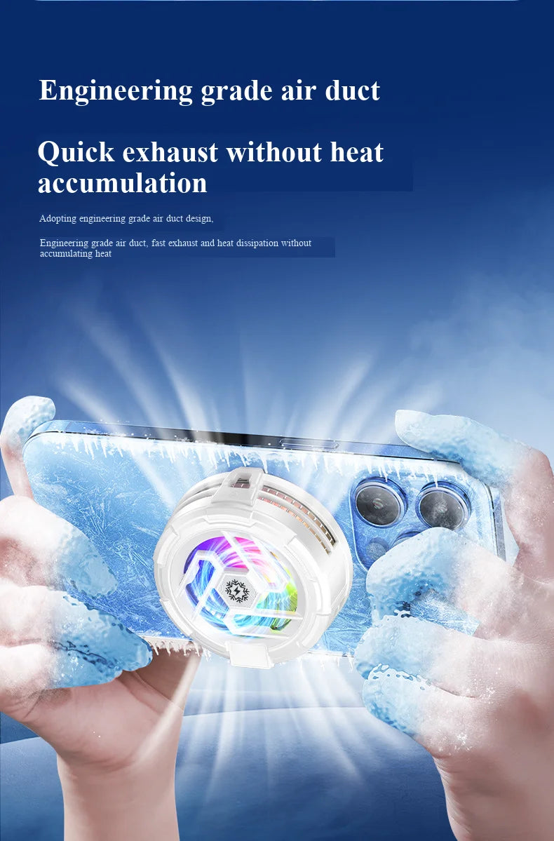 New semiconductor mobile phone cooler, refrigeration and freezing type, cooler, mobile phone gaming cooling gadget, cooler