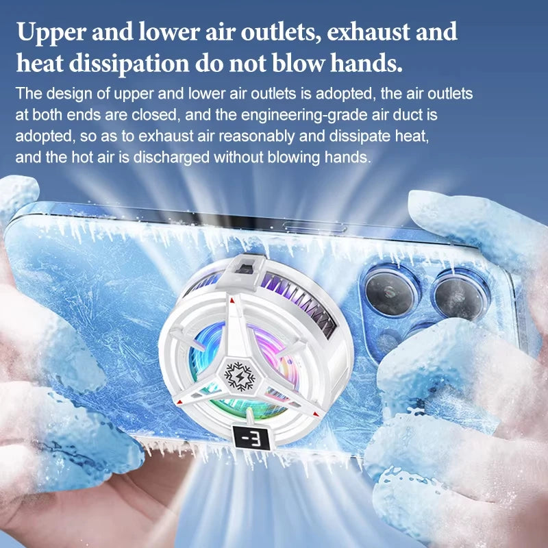 Cooling Fan Mobile Cooling Phone Fan for Cell Phone Cooler
