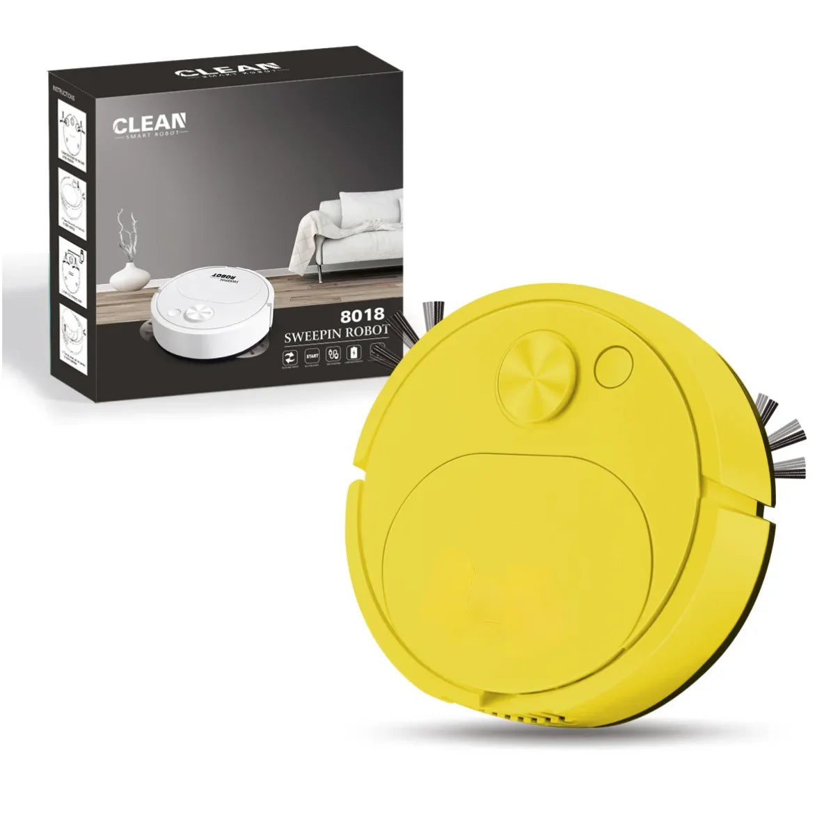USB Sweeping Robot Vacuum Cleaner 3 In 1 wireless robot
