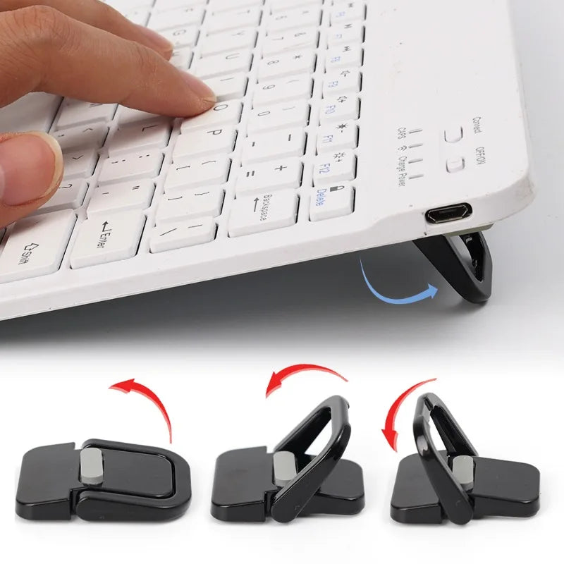 2pcs Keyboard Stands, Mini Laptop Stand for Desk, Portable Laptop Stand