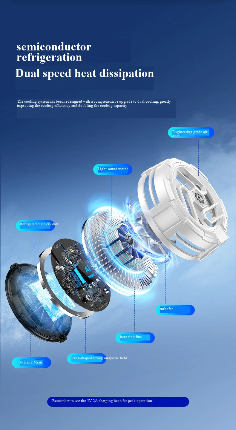 New semiconductor mobile phone cooler, refrigeration and freezing type, cooler, mobile phone gaming cooling gadget, cooler