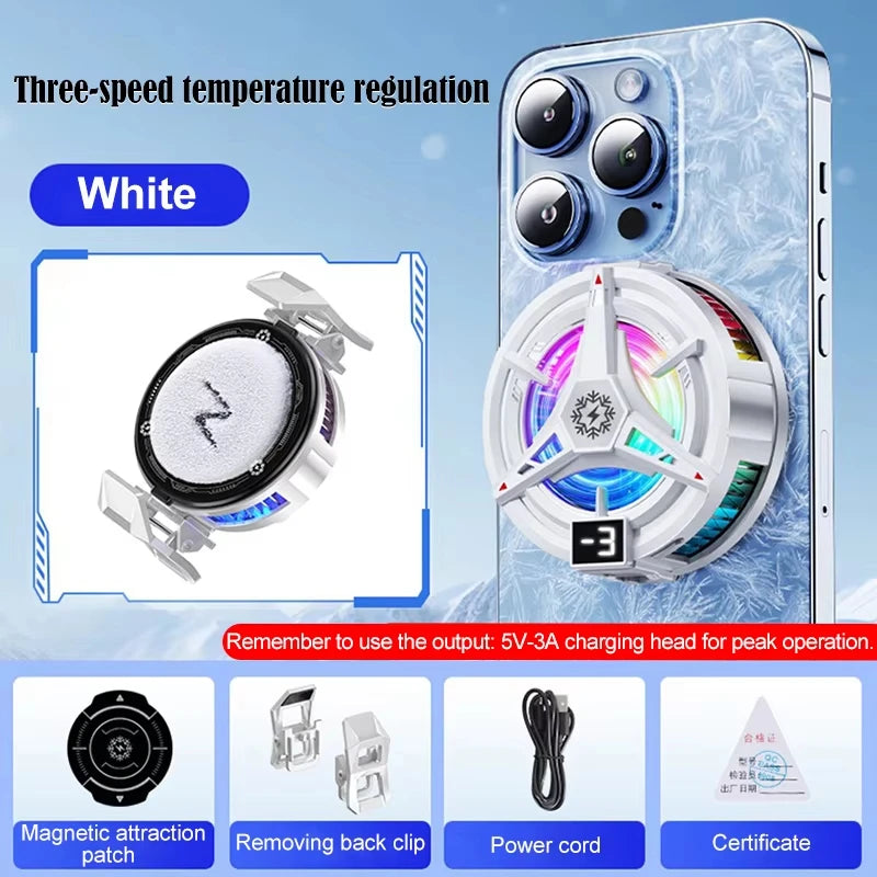 Cooling Fan Mobile Cooling Phone Fan for Cell Phone Cooler