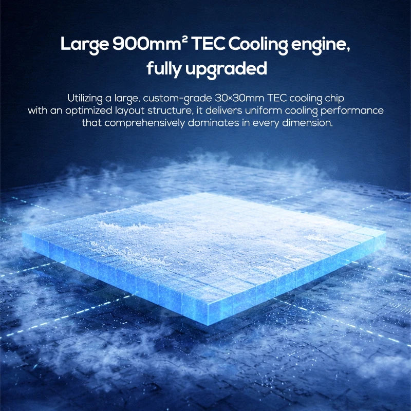 MEMO CX21 Phone Cooler 9V/2A Semiconductor Cooling Fan Radiator Silent Magnetic