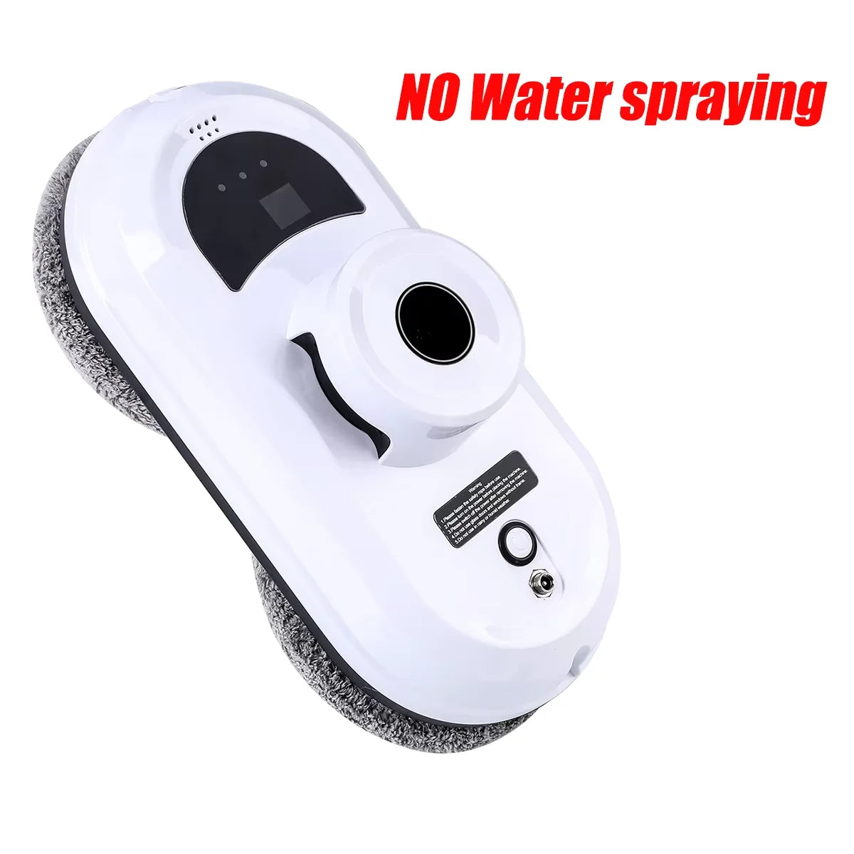 Automatic water spraying function robot , anti drop magnetic glass cleaning machine