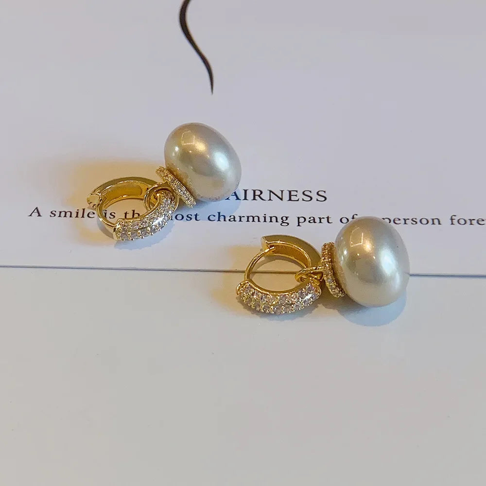 Korean Version High Quality Pearl earring