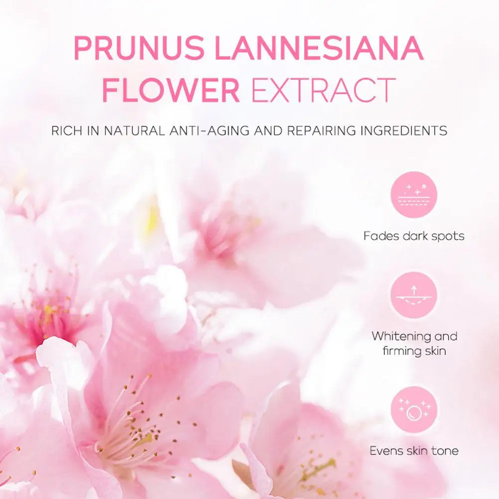 Sakura Skin Care Sets & Kits With Cleanser,Serum,Eye Cream,essence Cream Beauty Products For Women