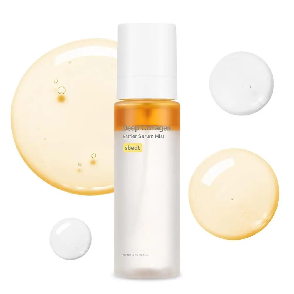 Korean Sbect Skin Care Kit - Deep Collagen Silk Peptide Ampoule, Power Boosting Cream