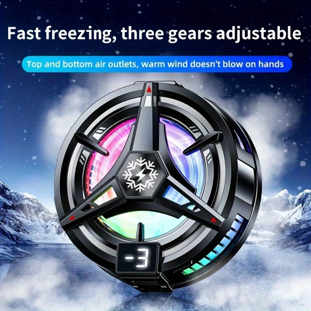 Semiconductor Phone Cooler Universal Fast Rapid Cooling Magnetic Back Clip Mobile Phone Radiator Refrigerator For All Phones