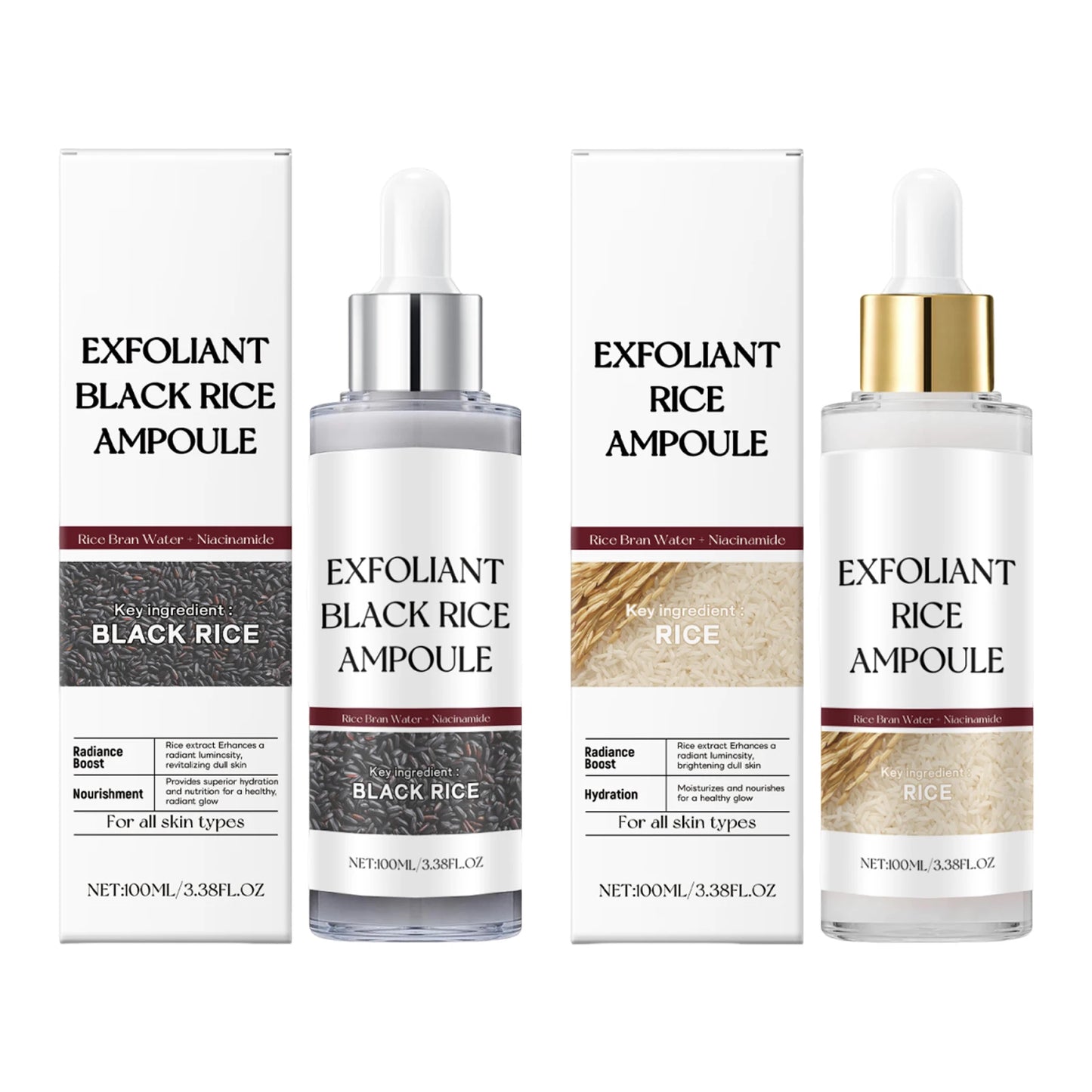 Korean Exfoliating Facial Serum Cleansing Pores Remove Dead Skin Purify Oil