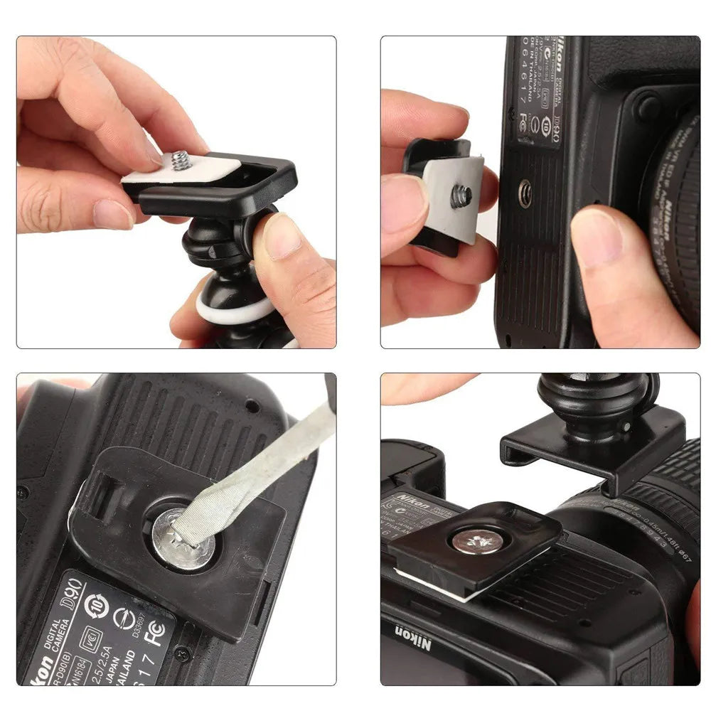 Tripods Tripod for Phone, Mobile Camera Holder Clip, Smartphone Monopod Stand