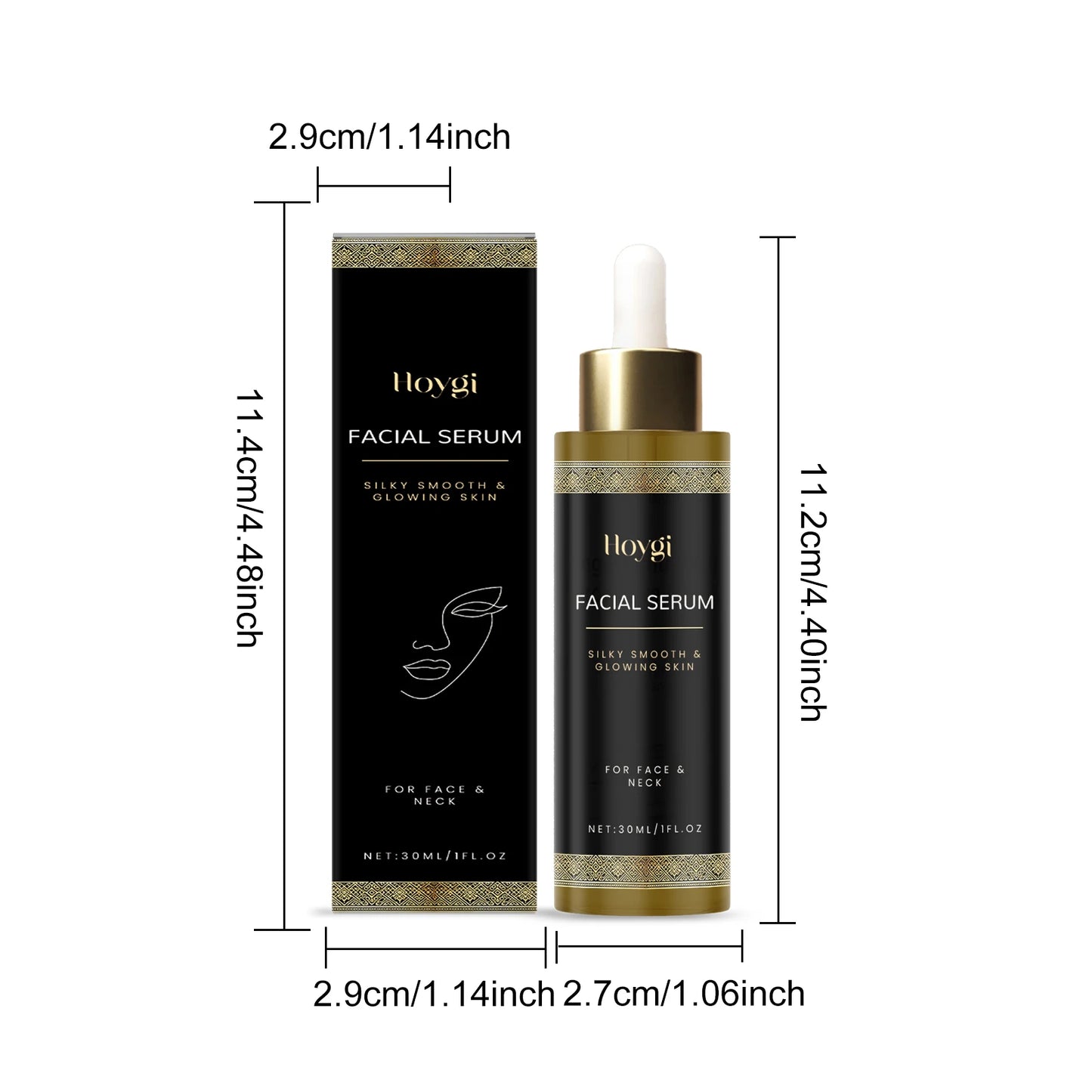 Facial Care Essence, Moisturizing, Radiance - Boosting, Skincare Serum