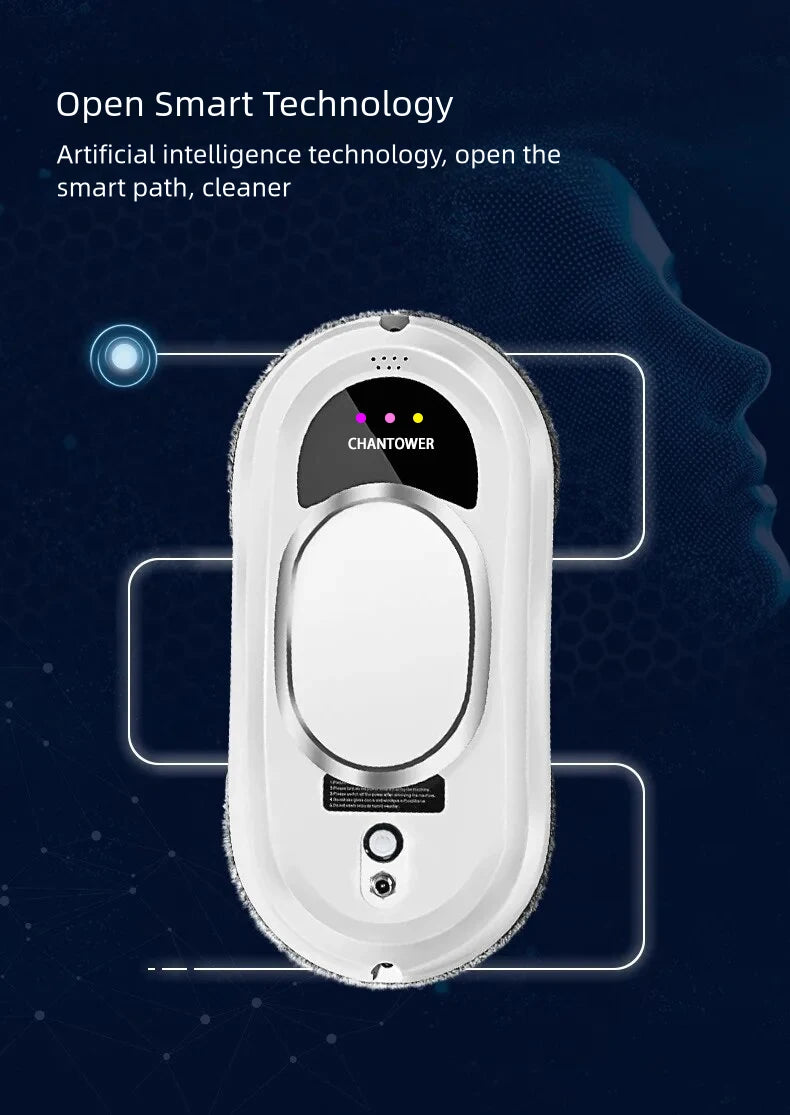 Intelligent Window Cleaning Robot Vacuum Cleaner Robot