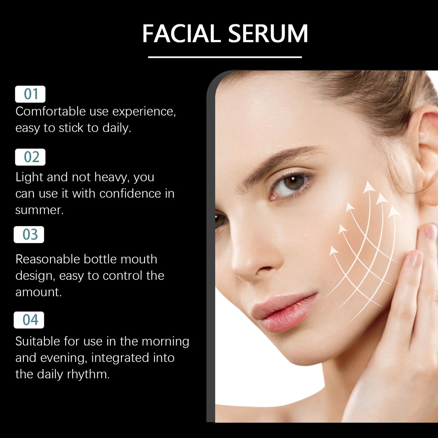 Facial Care Essence, Moisturizing, Radiance - Boosting, Skincare Serum