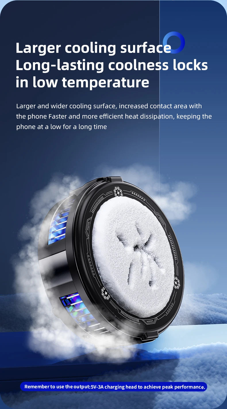 Cooling Fan Mobile Cooling Phone Fan for Cell Phone Cooler
