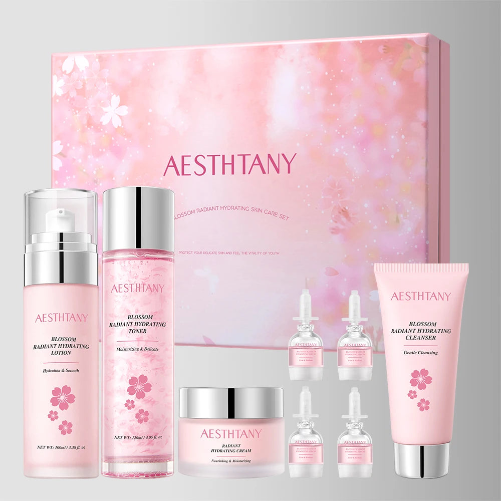Moisturizing10pieces skin care set, hydrating, moisturizing, whitening and moisturizing essence
