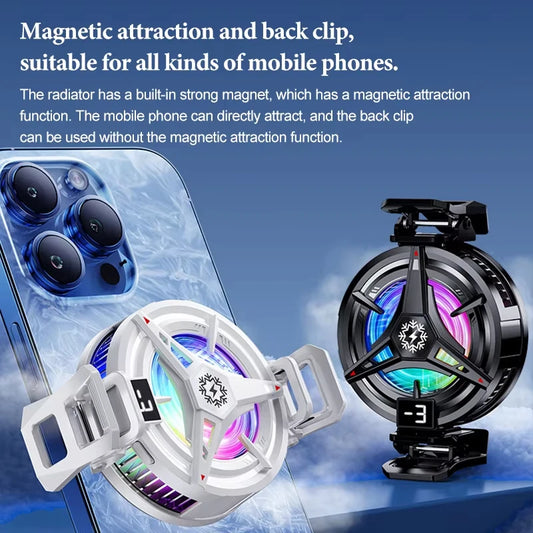 Cooling Fan Mobile Cooling Phone Fan for Cell Phone Cooler